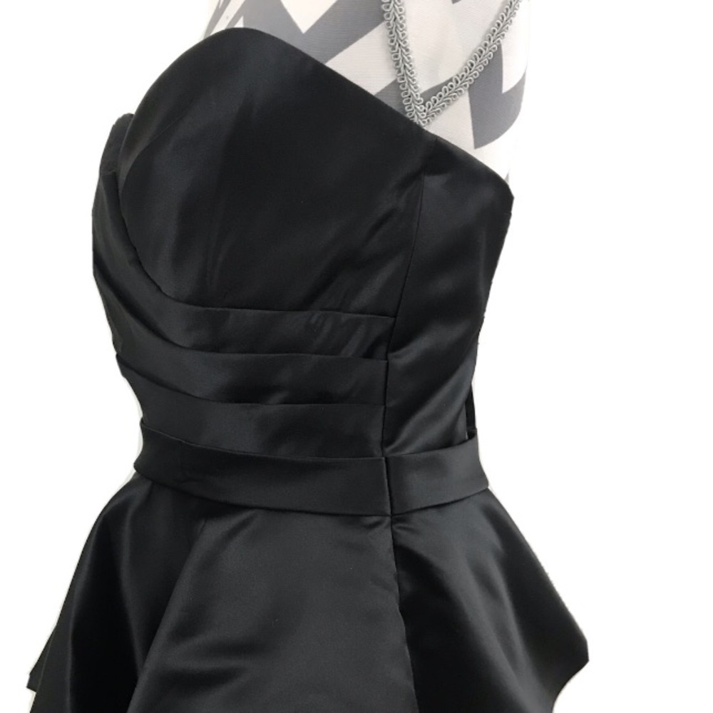 Belsoie Strapless Ruffle Formal Dress - Size 12 - Picture 3 of 10